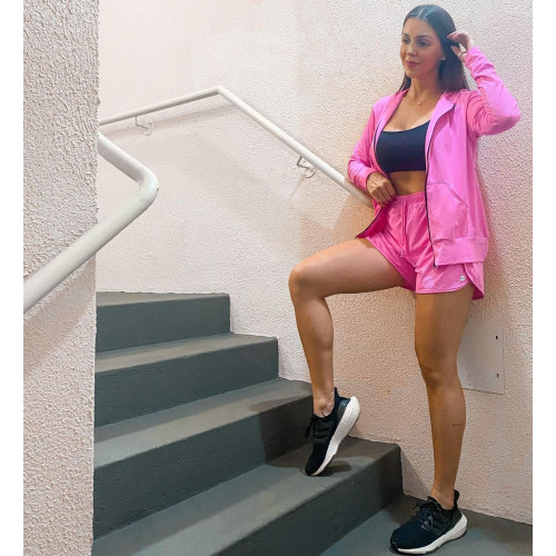 Agasalho fit respirável