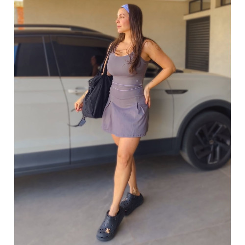 Shorts Saia com vivo Shorts Saia com vivo