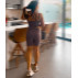 Shorts com recortes e vivo